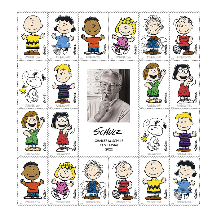 2022 Charles M. Schulz Forever®Stamp