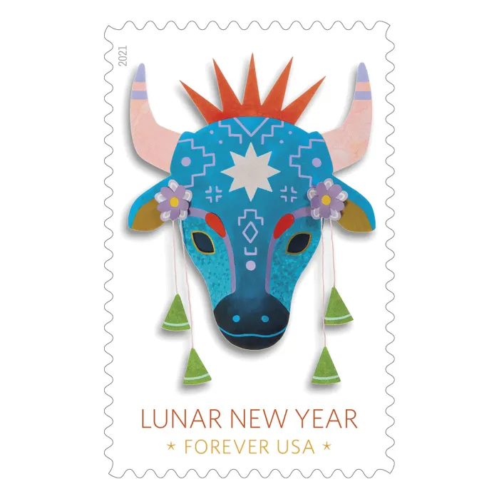 2021 Lunar New Year Ox Stamps