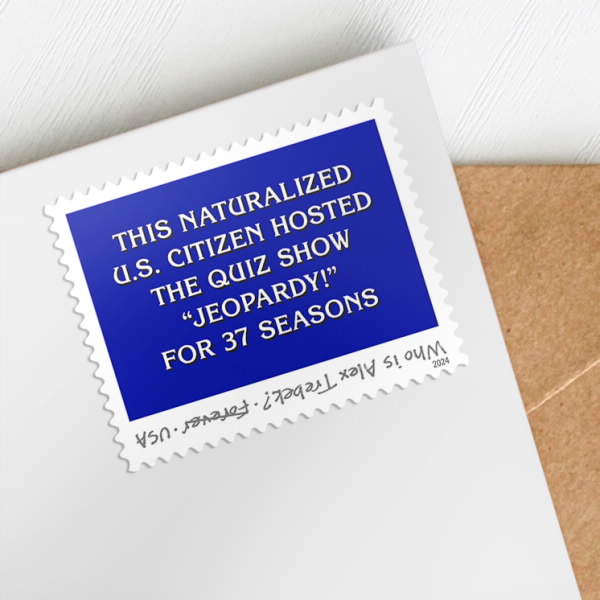 2024 Alex Trebek Stamps