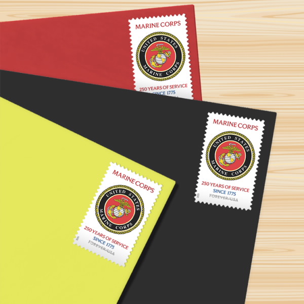 2025 U.S. Marine Corps 250th Stamps