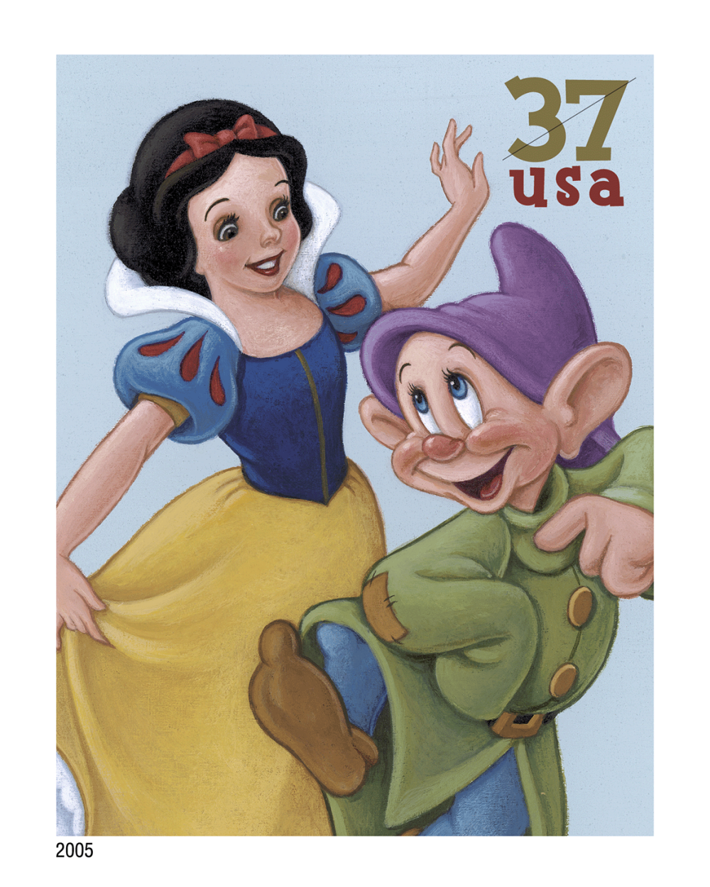 2005 37¢ Art Of Disney Celebration Stamps