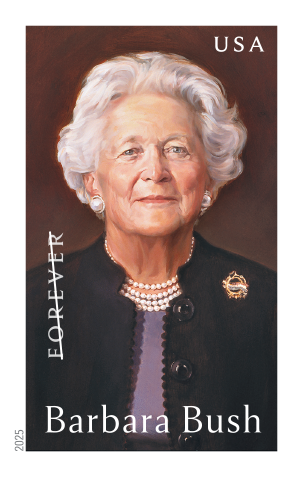2025 Barbara Bush Stamps 100 pcs
