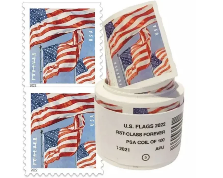 2022 U.S. Flag Forever Stamps  Roll