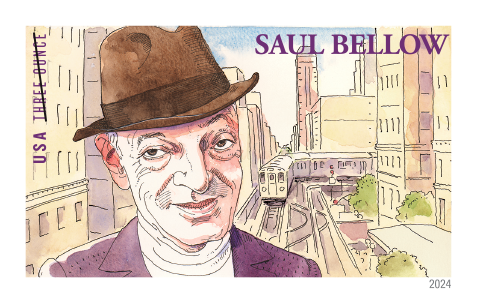 2024 Saul Bellow Stamps