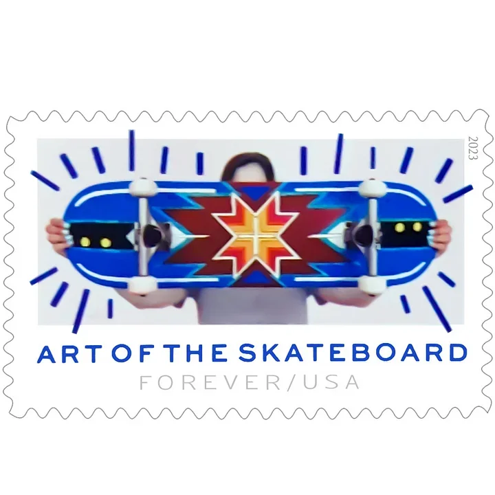 2023 Art of the Skateboard Stamps