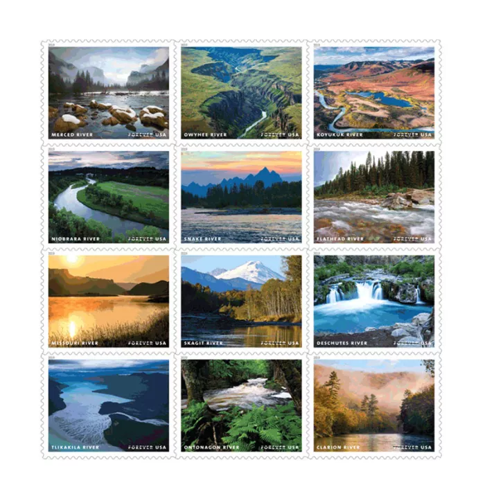2019 Wild And Scenic Rivers Stamps